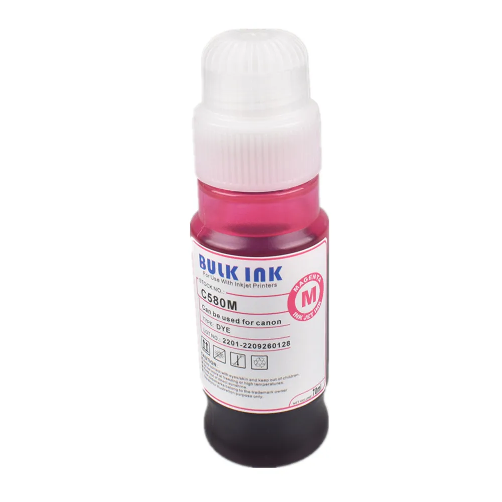 Dye Ink Refill Kit Compatible GI-40 GI-50 GI-60 GI-70 GI-80 GI-90 GI-20 For Canon PIXMA G5040 G6040 G7040 G5050 G6050 G7050