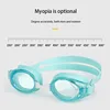 New Myopia Swimming Goggles HD Waterproof Anti-fog Soft Myopia Fashion Swimming Glasses Men's and Women's Pool Accessories 5