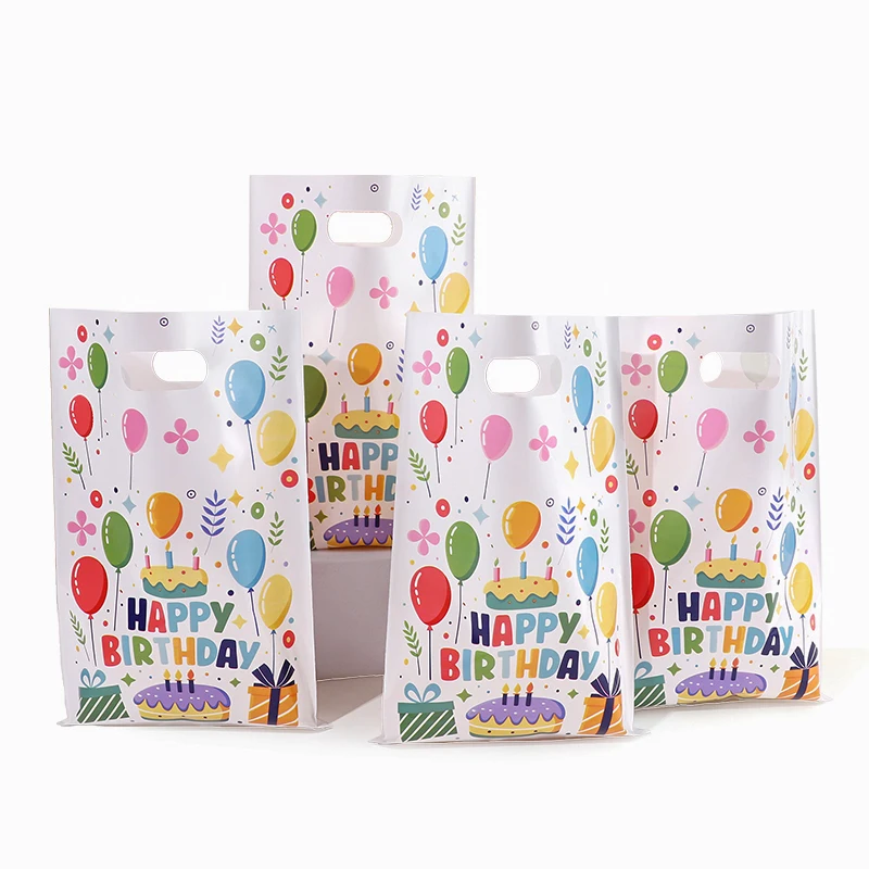 20/50/100 stücke Alles Gute Zum Geburtstag Süßigkeiten Geschenk Taschen Geburtstag Handtaschen Kinder Geburtstag Party Dekorationen Erwachsene Kinder Gefälligkeiten geschenke Liefert – Detail 3