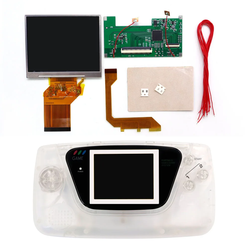 Vitre De Remplacement écran Pour Sega Game Gear - Qualité Supérieure - Neuf