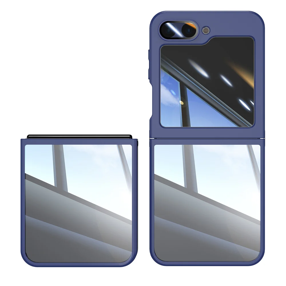 Luxury Armor Transparent Fold Airbag Bumper Slim Hinge 2-in-1 Cover
