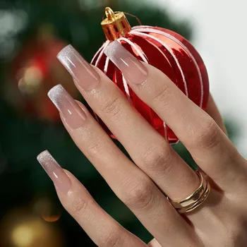 Alternative view of Sheer Nude Square Press On Nails