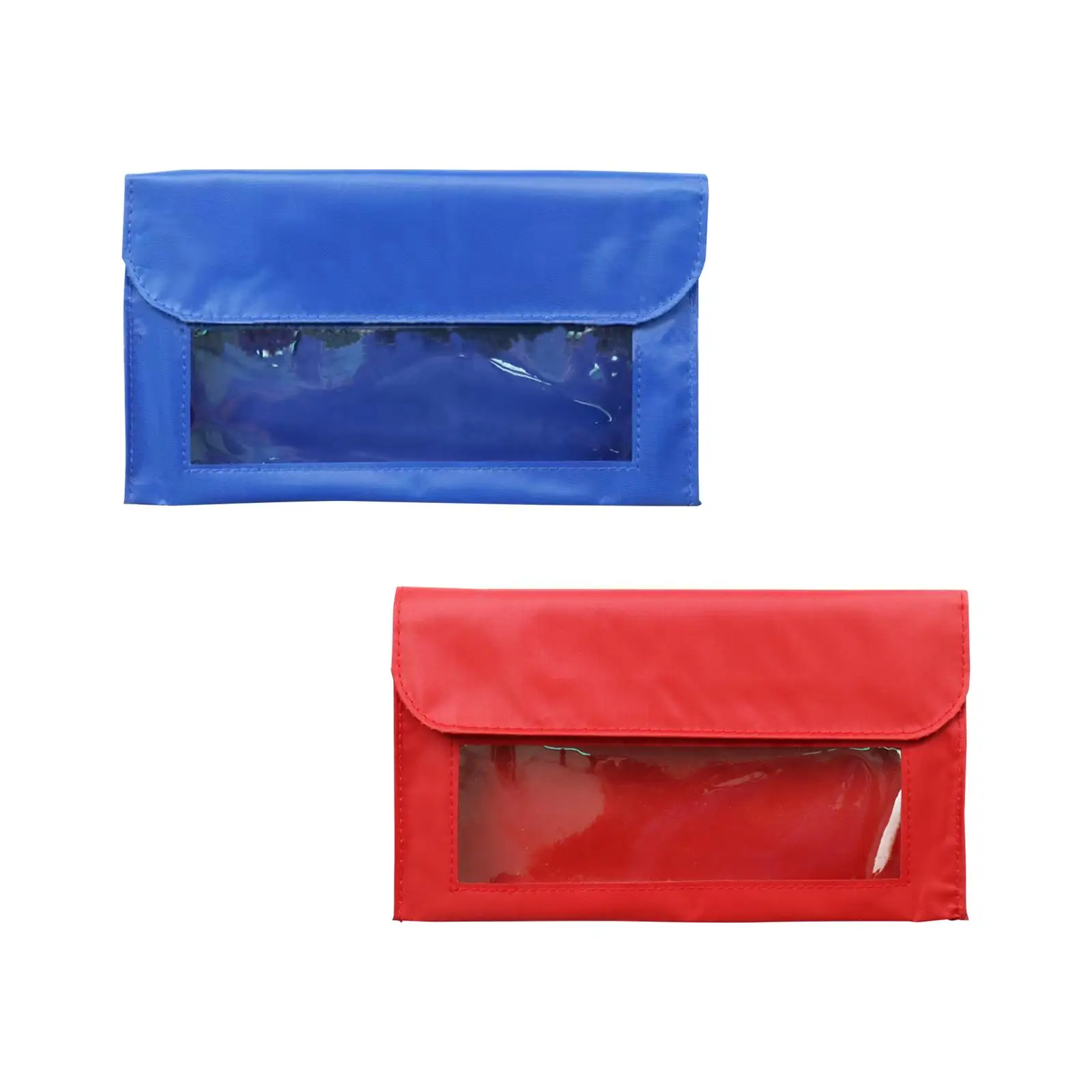 Magnetic Storage Pocket Durable Marker Pen Holder Whiteboard Accessory Case Classroom Storage Bag for Home Office Fridge School