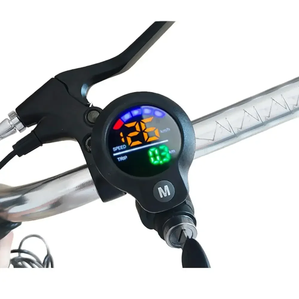 Multifunctional E-Bike LCD Speedometer with Lock
