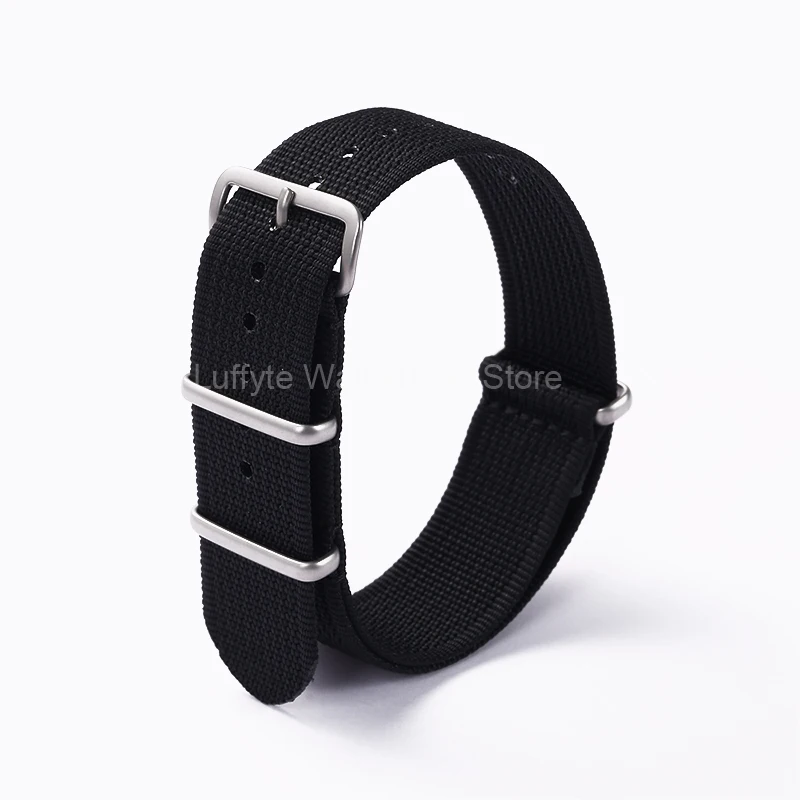 Premium Nylon Watch Strap - Brown, Green, Black Military Sport Bracelet Replacement