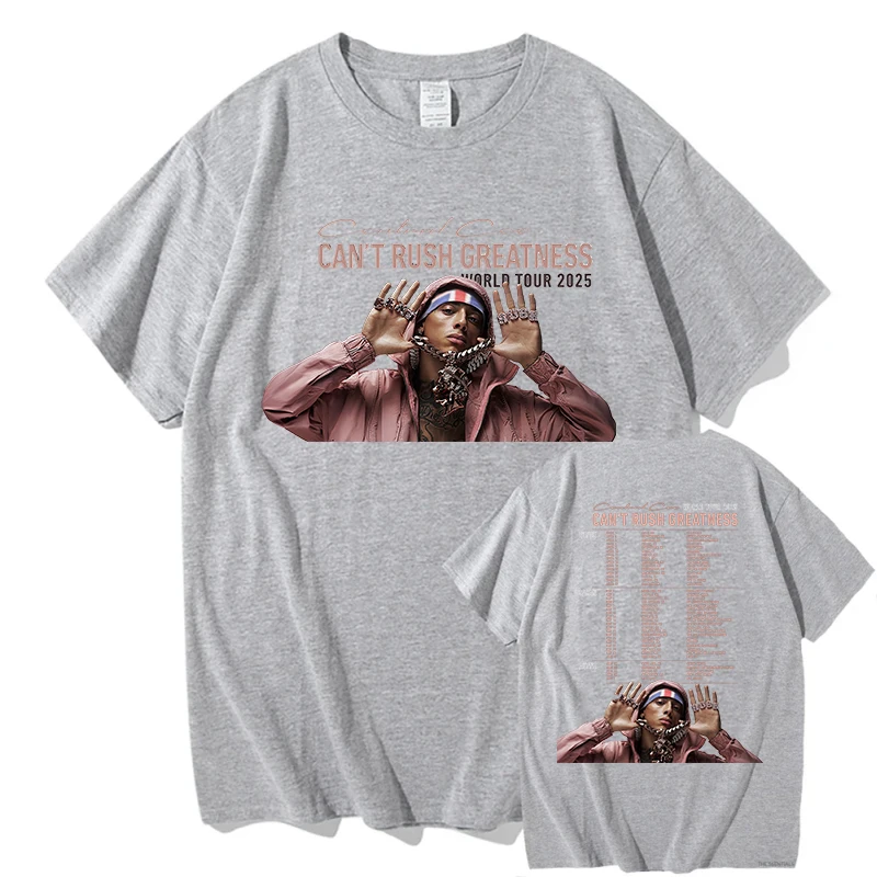 Central CEE Album Can't Rush Greatness World Tour T-shirt Cotton