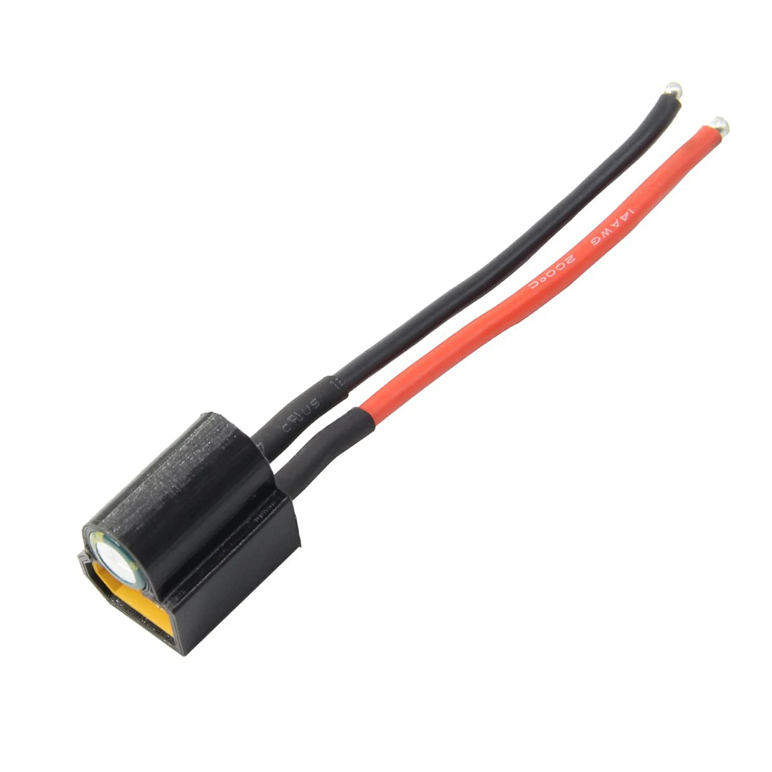 

35V 1000uF XT60 Power Cord Filter Capacitor 14AWG 100mm Cable Wire For Flight Controller ECS VTX FPV Racing Drone RC Quadcopter