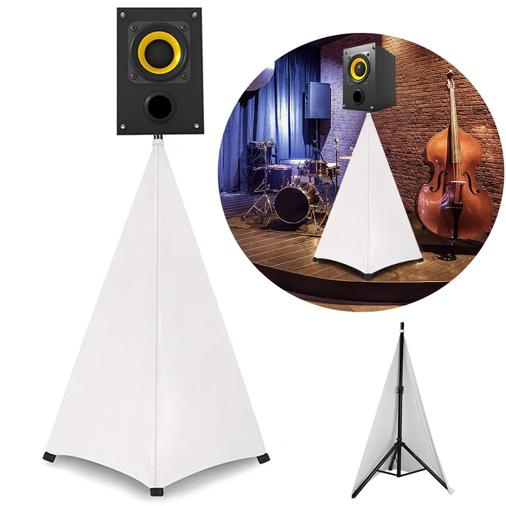  Tripod Stand Cover Universal DJ Light Speaker Stand Cover Height Flexible Stretchable Lighting Tripod Stand Skirt Scrim Cover