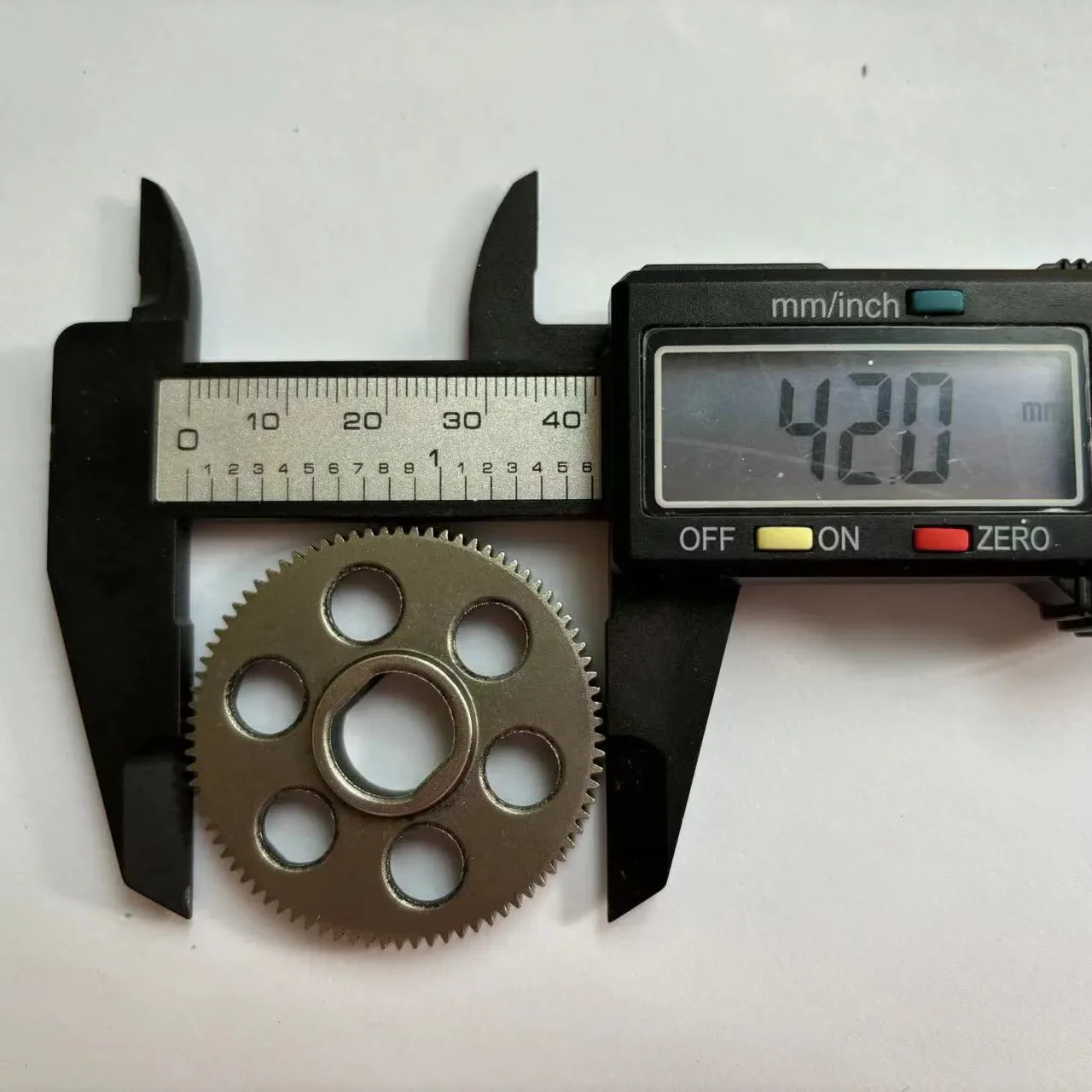 잔디 깎는 기계용 42mm 미니 기어 리튬 배터리 전기톱 사각 구멍 피니언 어셈블리