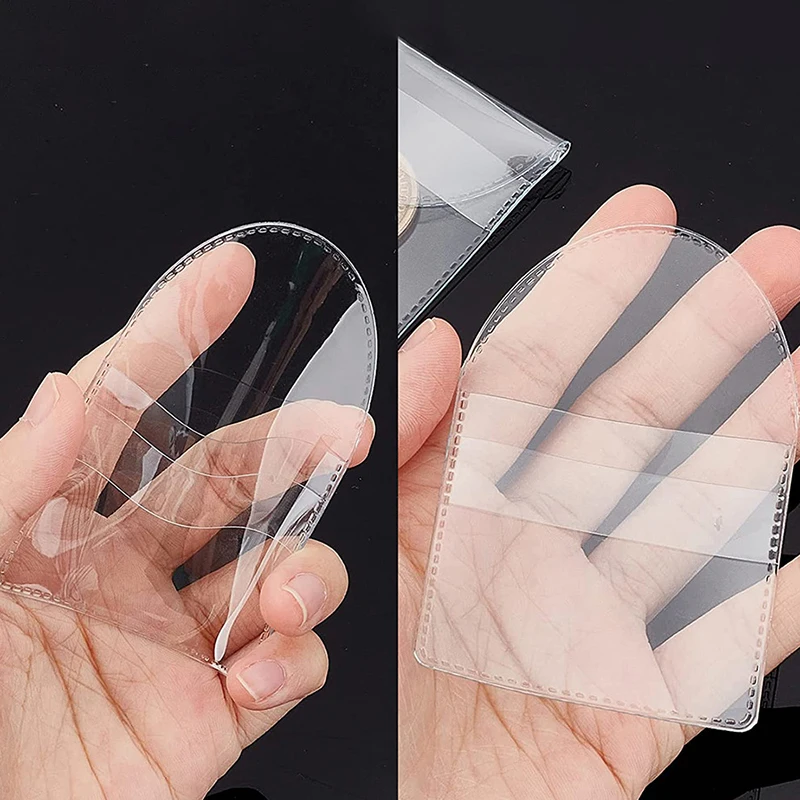 20Pcs Single Pocket Coin Sleeves Collector Individual Transparent Coin Sleeve Plastic Sleeves Holder Small Plastic Holder coin storage album