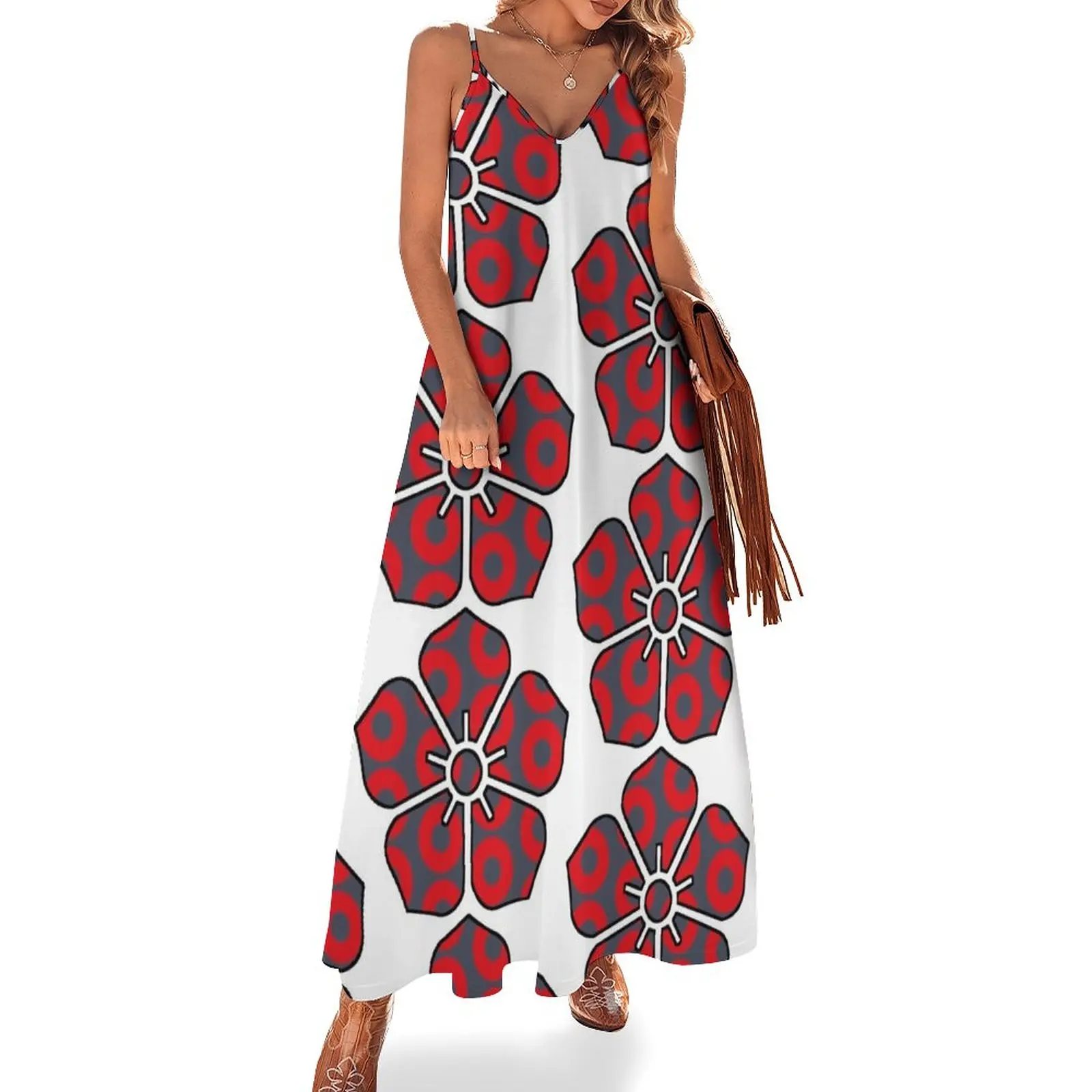 

Phish - Tropical Donut Flower Sleeveless Dress elegant party dress for women 2023