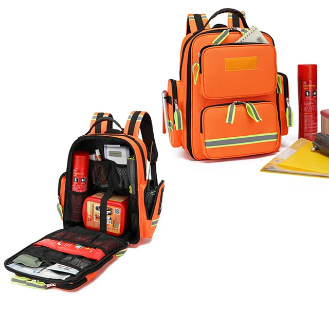 First Aid Kits Emergency Rescue Backpacks Large Capacity Sorted Storage Outdoor Camping Survival Kits Medical Kits - Image 4