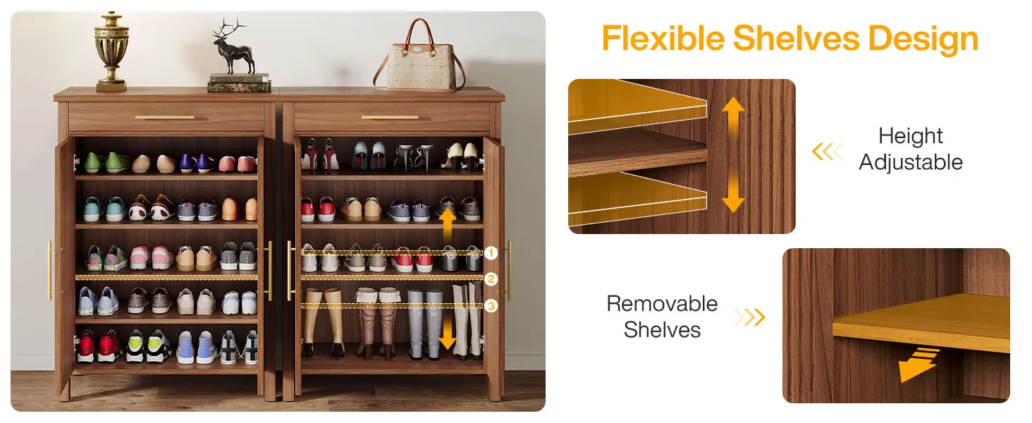 Flexible Shelves Design