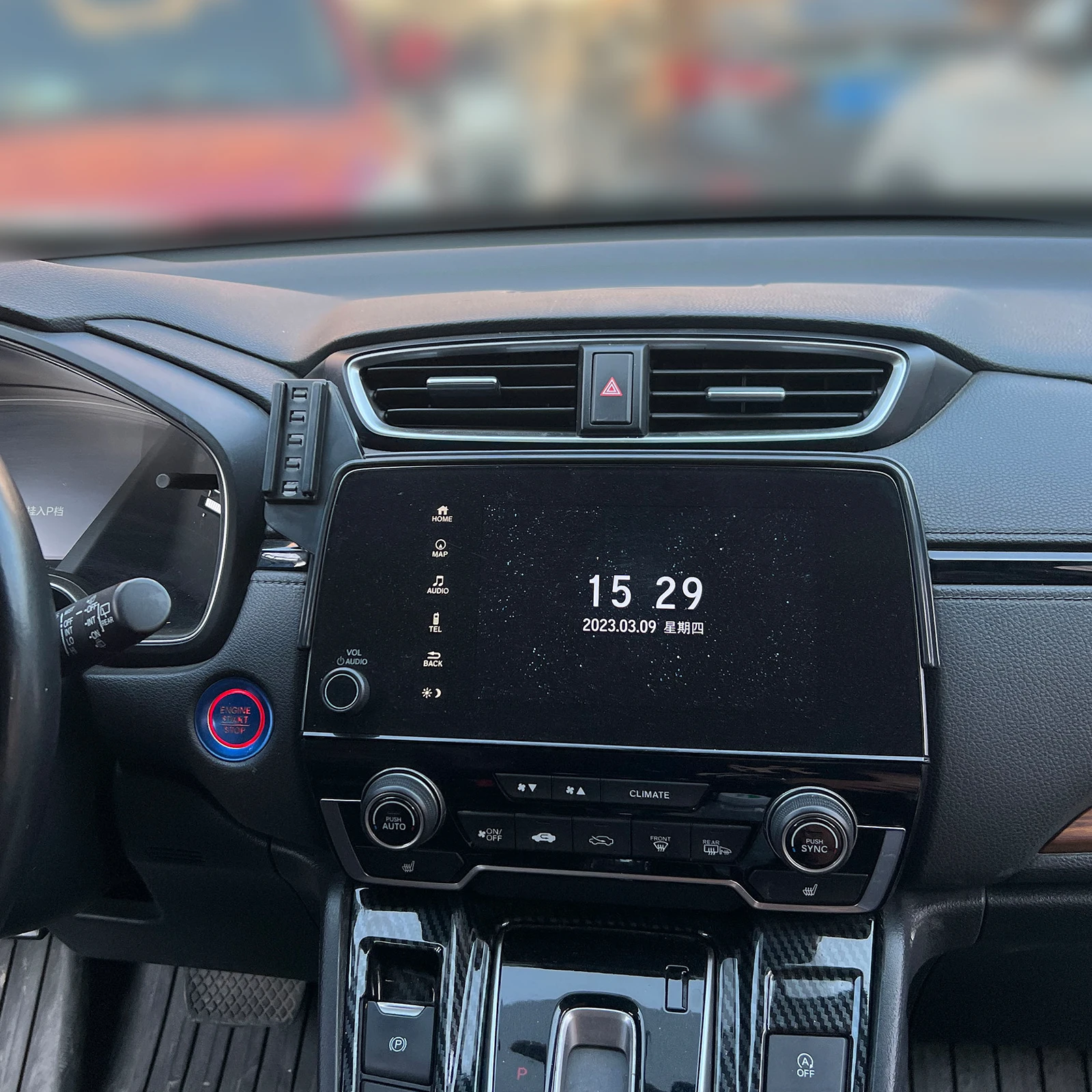 Car Mobile Phone Holder for Honda CR-V-CRV RW RT GPS Bracket Navigation Stand Auto Accessories phone holder mobile phone holder