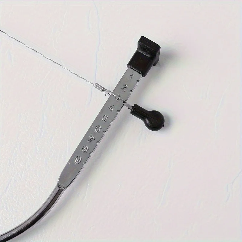 1pc Kitchen DIY Cake Layering Tool With Scale, Cheese Cutting Board Wire Slicer, Adjustable Cake Slicer With Handle