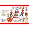 Supermarket Cash Register Toy Kids Checkout Counter Playcashier Register For Kids PlayHouse Toy Credit Card Machine toy 2