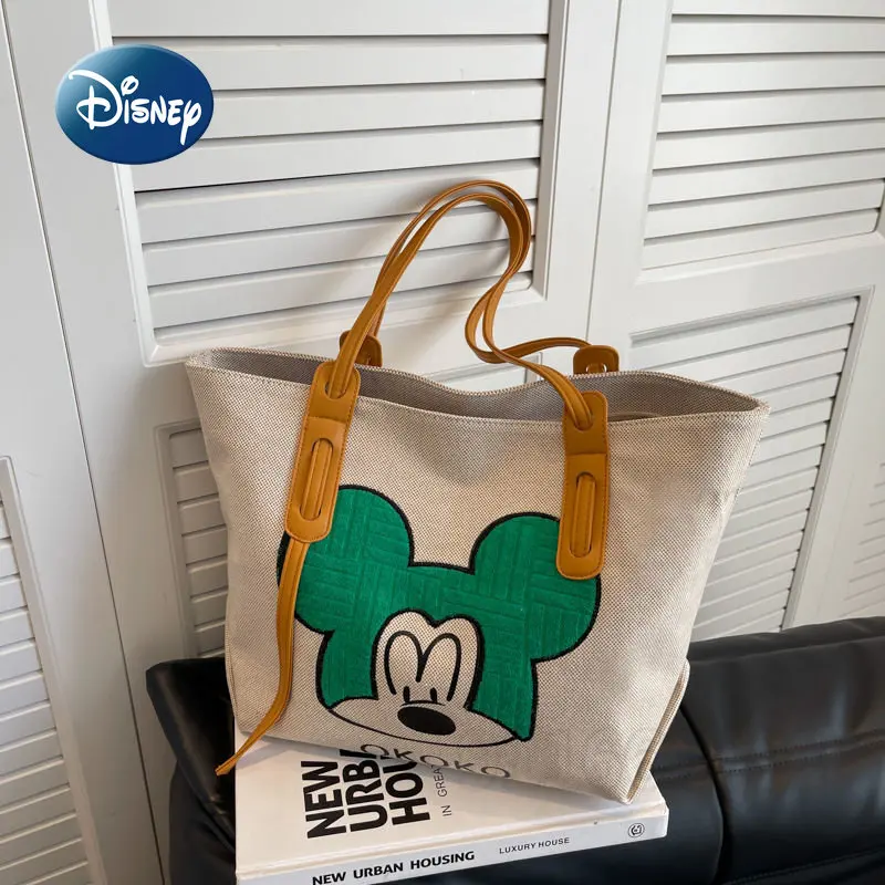Disney Mickey New Women's Travel Tote Bag Luxury Brand Men's and Women's Luggage  Bag Large Capacity Baby Diaper Bag Tote Bag - AliExpress