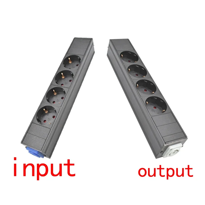 Фото Удлинители питания PDU Schuko Powerlink box усилитель мощности аудио 3P авиационная powercon plug 2-11 AC ЕС Корея 4,8 4,0 стандартная розетка №3