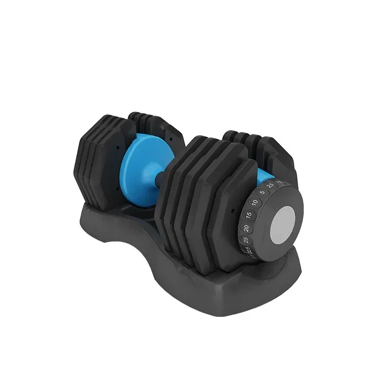 home used fitness equipment 14.5lb /6.6kg adjustable dumbbell Set with wooden handle for body building