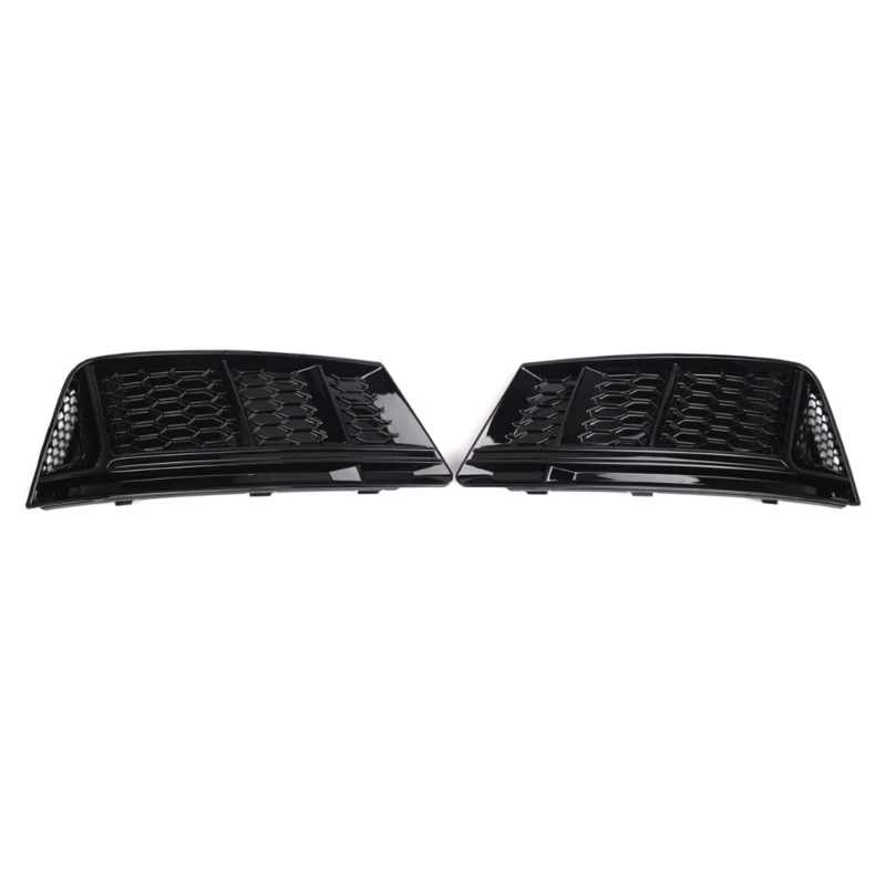

Lower Bumper Front Fog Air Guide Grille Trim Cover Compatible for B9 2016 2017 2018 High Quality Auto Styling Cover