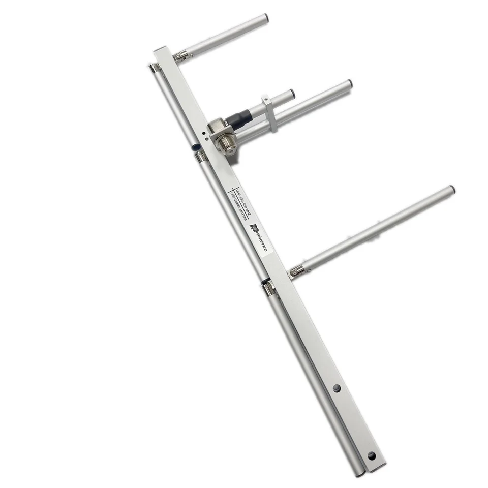 YAGI Antenna 5 / 3 Elements UHF 430-450Mhz Tunable SO239 Radio Station Aerials E - Foto 7