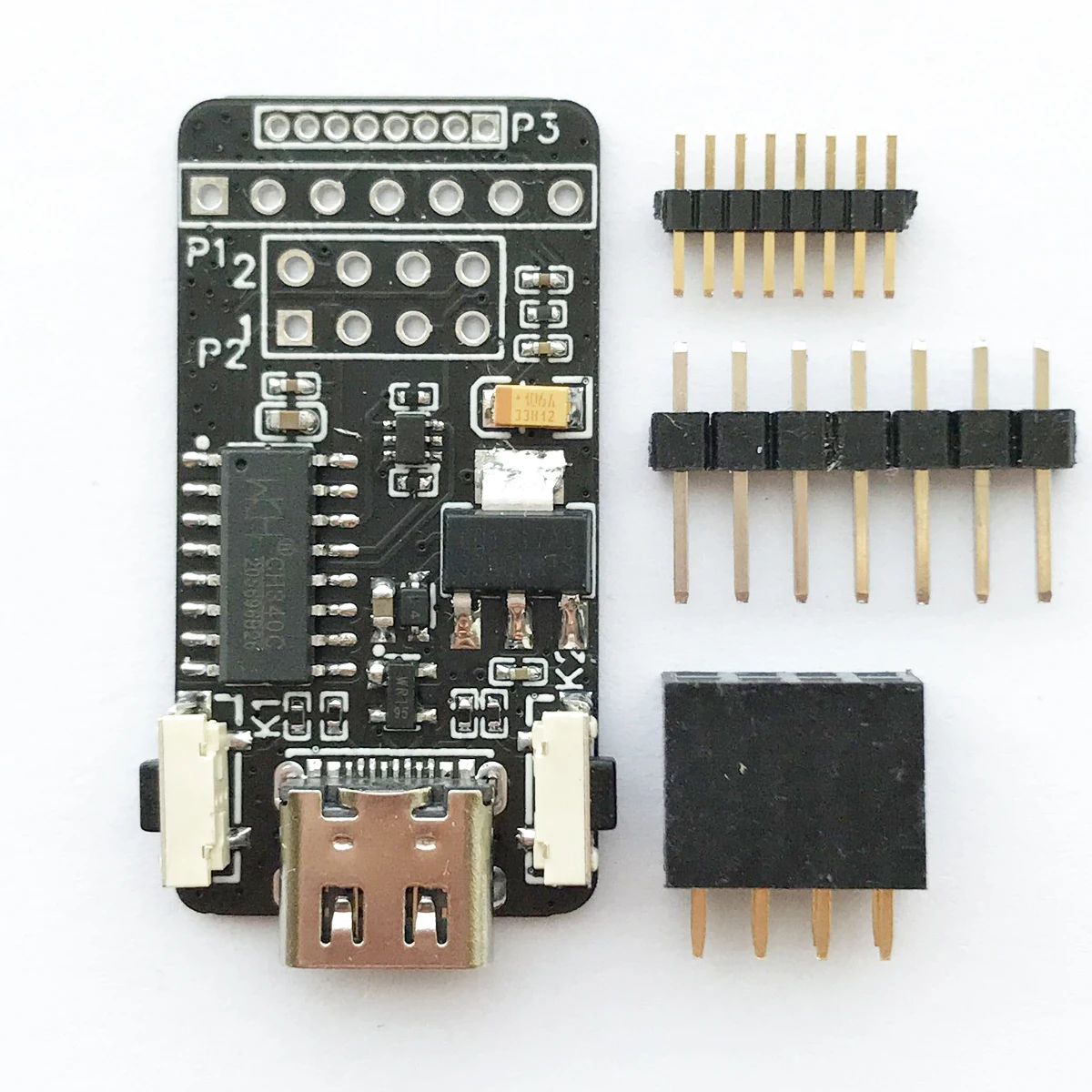 ESP blikač rev6 - USB type-c program ESP8266/ESP32