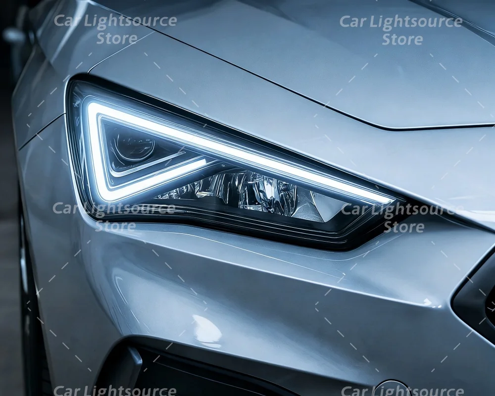 SEAT Leon Cupra Formentor 2021 5FJ941475 5FJ941476 주간 주행등 방향 지시등 모듈 화이트 라이트 DRL LED 보드