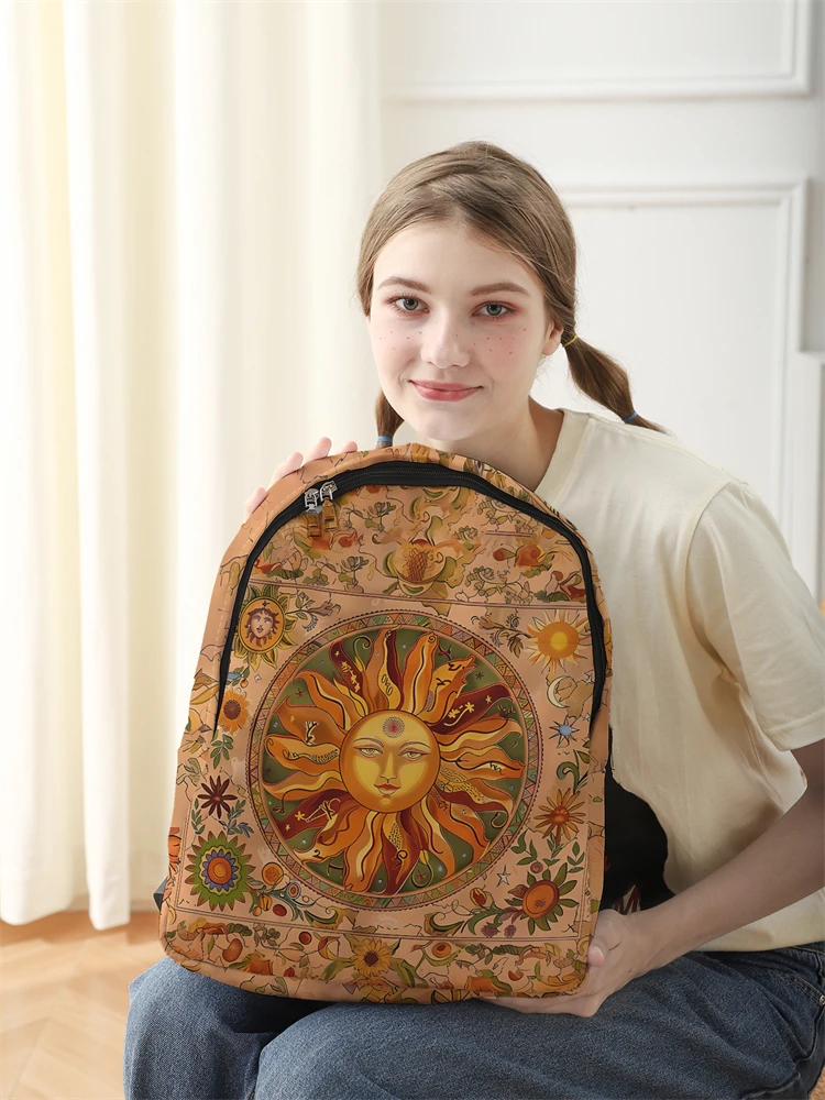 New Women's and Men's High Capacity College Backpack Trend Women's Laptop School Bag Cute Girl Travel Bag Cool