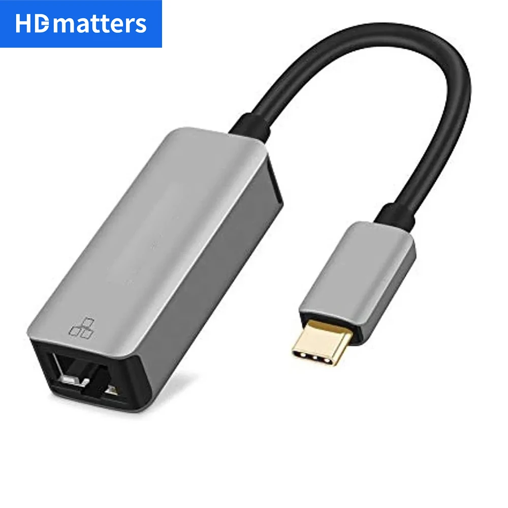 USB C Adapter 1000/100Mbps USB USB C network adapter Gigabite