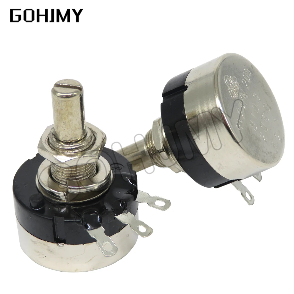 Potenziometro RV24YN20S 200K Con Manopola E Quadrante - Controllo Precisione Per Audio Ed Elettronica - Foto 2