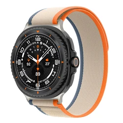 Trail Loop Nylon Sport Strap for Galaxy Watch 8 40mm (Beige)