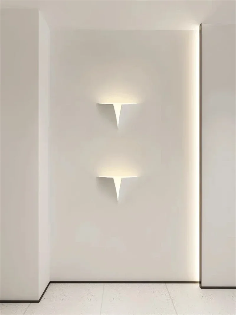 Description Picture 6 of itemNew Fashion Embedded Gypsum Wall Lamp Creative Living Room Hotel Hallway Aisle LED Wall Lights Indoor Art Decor Sconce Lighting