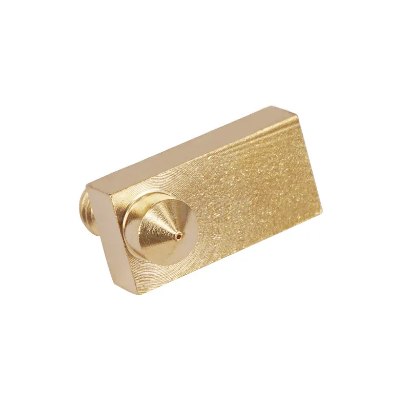 Ultimaker 2 UM2 Integrated Brass Nozzle 3/0.4mm External Thread Connection Copper Nozzle For 3D Printer Accessories