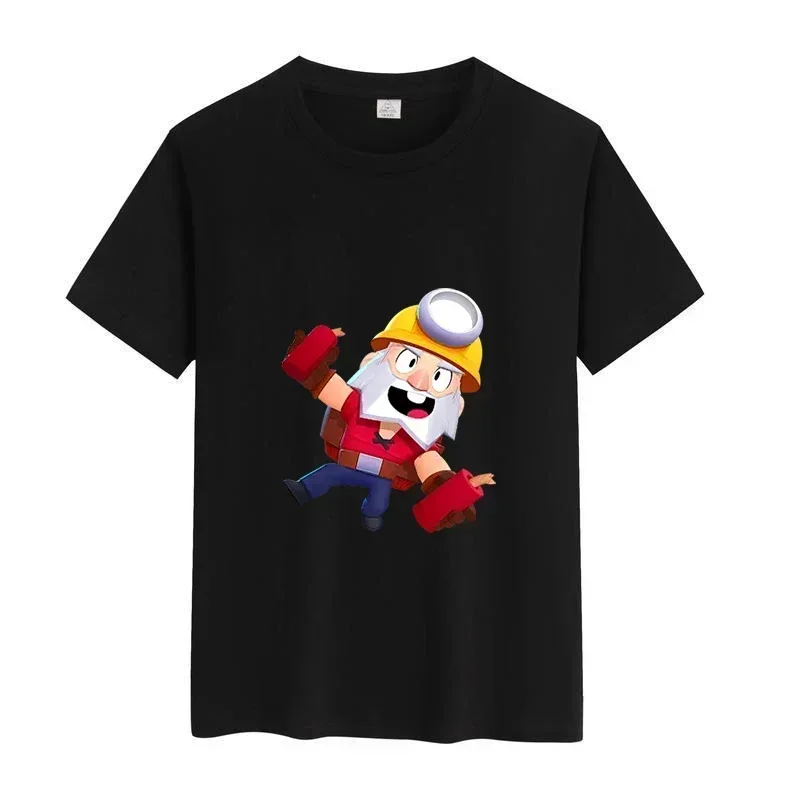 thumbnail image 1 of Camiseta con estampado de anime para niños y adolescentes, disfraz de Leon Spike, ropa de algodón para niños, divertida camiseta informal para niño y niña, 1 of 5