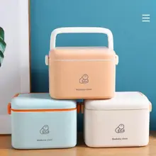 

Plastic Storage Box Medical Box Portable Home Care Medicine Cabinet Storage Box Large Capacity Home Travel First Aid Kit 2022