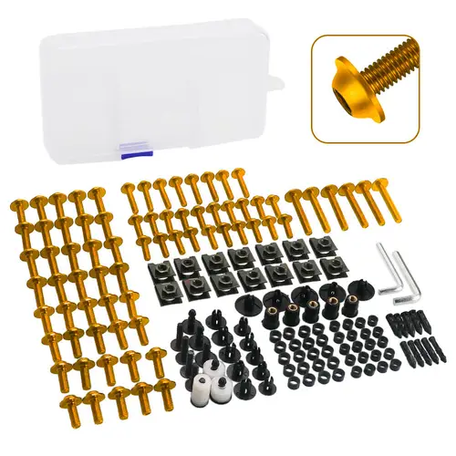 FOR HONDA CBR125 CBR125R CBR150R CBR25 CBR250R CBR250RR CBR300R Motorcycle Complete Full Fairing Bolts Kit Screws Nuts Clips - Image 11