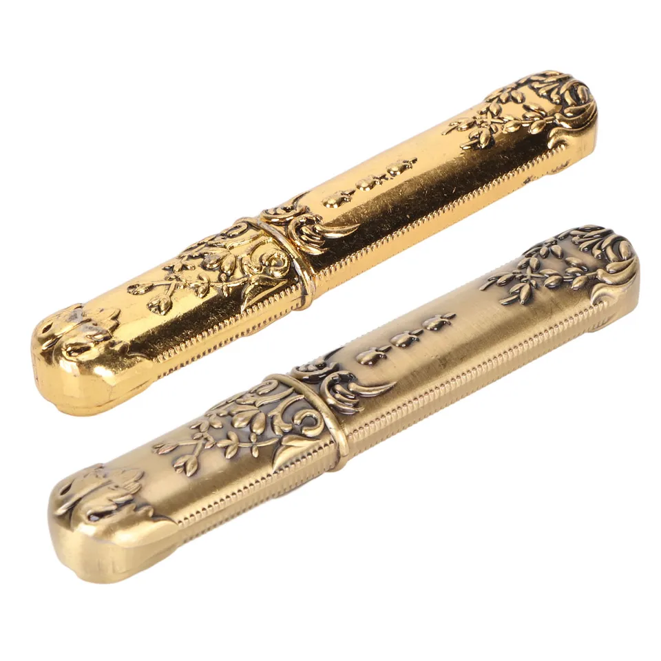 Custodia Portaghi In Metallo Vintage Stile Europeo, Con Aghi Inclusi, Per Cucito E Ricamo