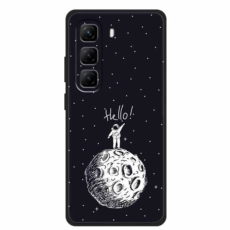 Stylish Painted Soft TPU Silicone Phone Case - Fashion Back Cover