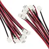 50pcs SMD LED Model Light 0402 0603 Micro Led Pre-Soldered Chip Wired 3V Railway Train DIY Model Building Kits Toy Leads Wires 2