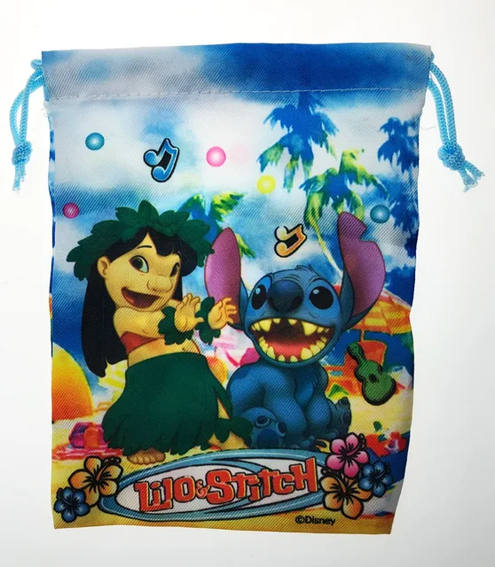 Anime Disney Lilo & Stitch Pencil Case pen set Kawaii Stitch Print