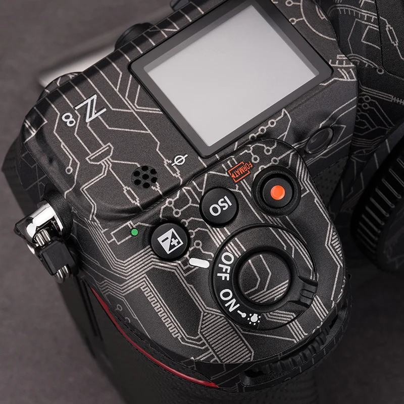 Anti-scratch Vinyl Wrap Film para Câmera Nikon z8 Pele Decalque Adesivo Protetor do Corpo Slr Dustproof e Antifouling Protector Coat - Image 3