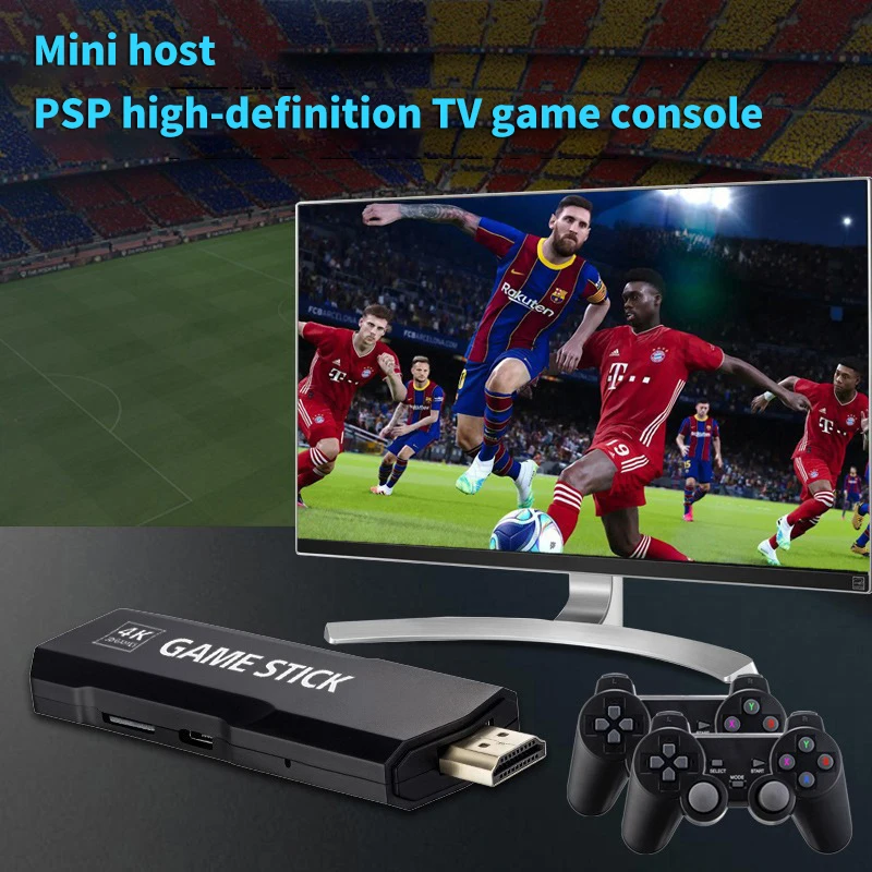 Console Rétro X2 Plus – Jeux PS1 4K HD – 64 Go – Manette Sans Fil – Sortie HDMI