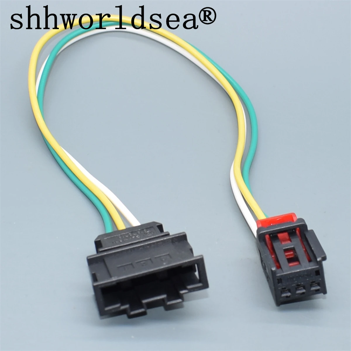 Shhworldsea 3pin 남성-여성 LED 테일 라이트 후면 램프 케이블 어댑터 하네스 3 핀 VW 골프 6 R20 GTI 7N0 972 703