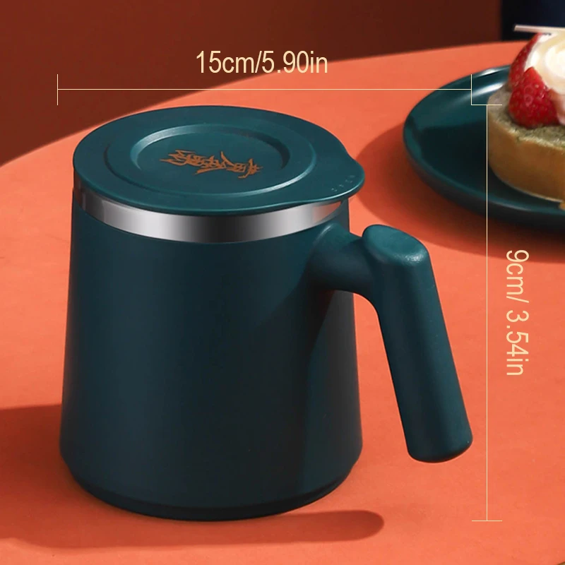 Stainless Steel Mug 304 Stainless Steel Portable Office Heat Insulated Student Water Cup