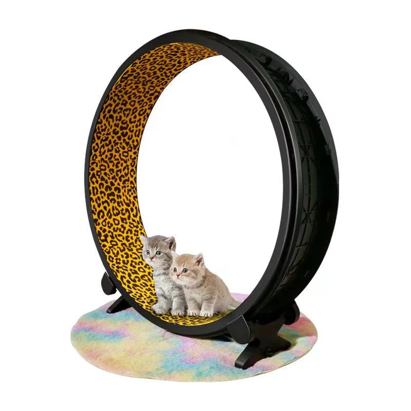 Cat Running Silent Home Interactive Toy Cat Exercise Pet Treadmill Wheel