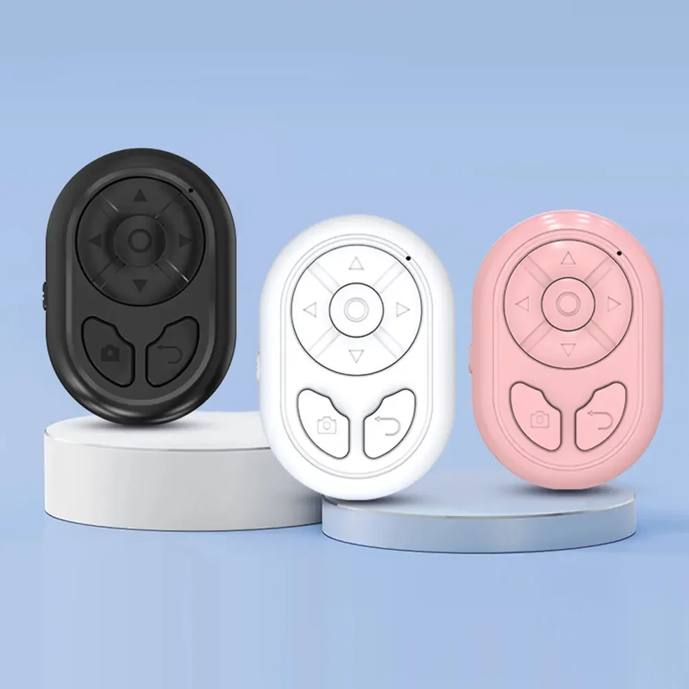 Bluetooth Remote Controller Video Camera Mobile Phone Selfie Button For Movie Page Turning For iPhone Xiaomi Samsung camera remote shutter button camera remote shutter release