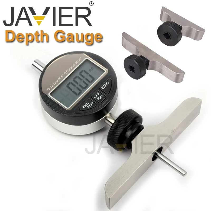 JAVIER 12.7mm/25.4mm Digital electronic depth gauge depth dial