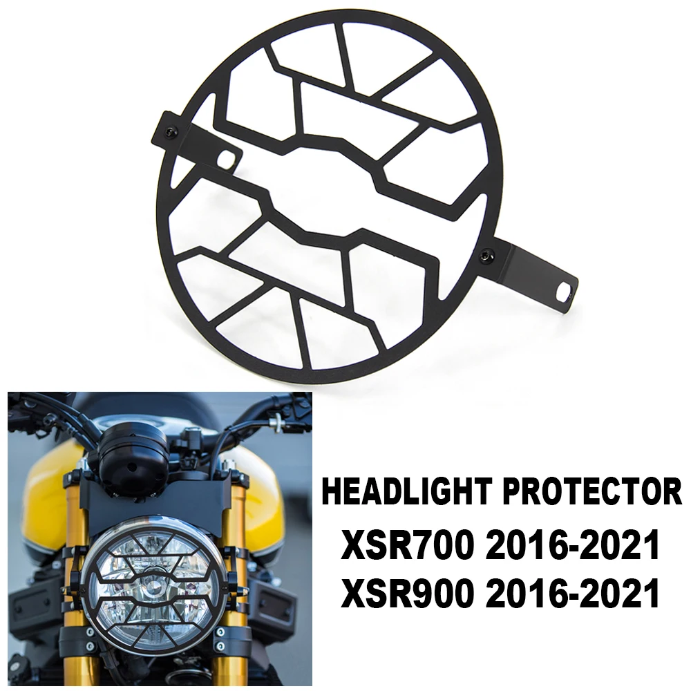 

For Yamaha XSR700 XSR 700 900 XSR900 Headlight Guard 2016 2017 2018 2019 2020 Motorcycle Accessories Headlight Protection Cover