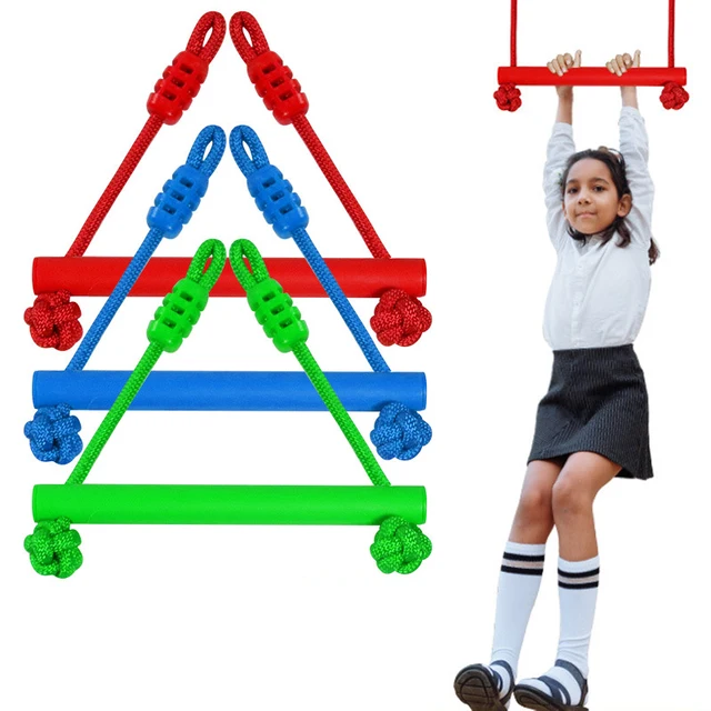 Kit Percorso Ninja Per Bambini VEVOR - Slackline 15m Con 12 Ostacoli | Carico 227 Kg Per Giardino - Foto 4