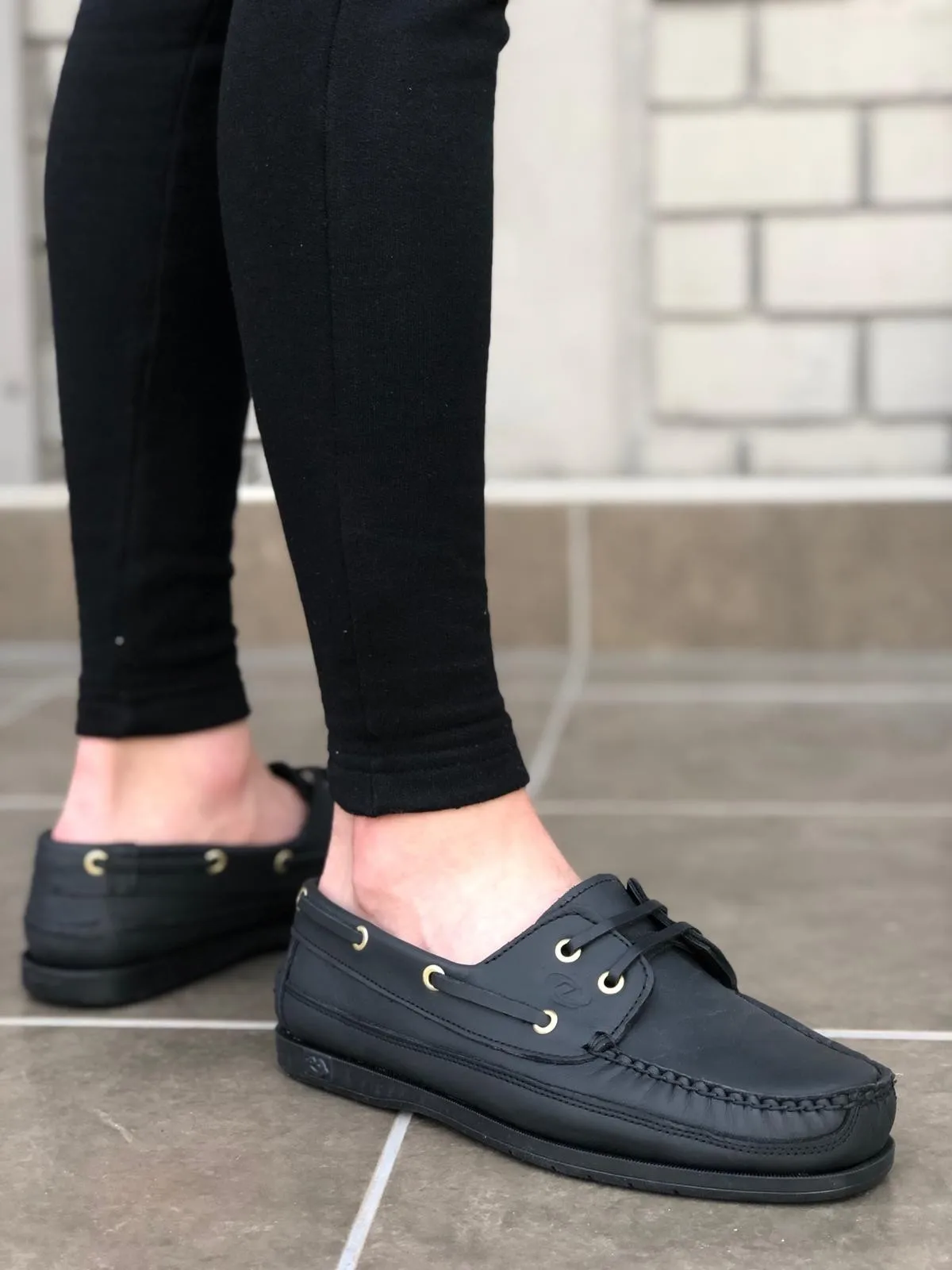 Sperry Womens Koifish Boat Shoe Black/Black, Womens Loafers